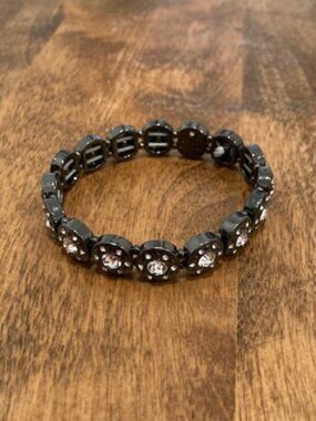 Crystal Beaded Stretch Bracelet
